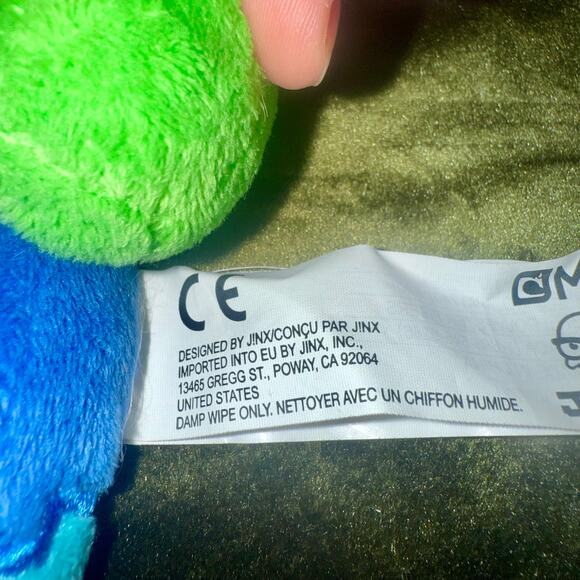 Minecraft Baby Zombie Plush 7″ J!NX Mojang Soft Toy EUC Gamer Collectible - Picture 5 of 5